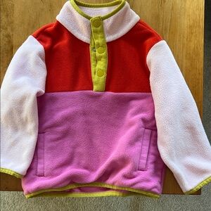 Hanna Andersson Red and Pink Kids Fleece